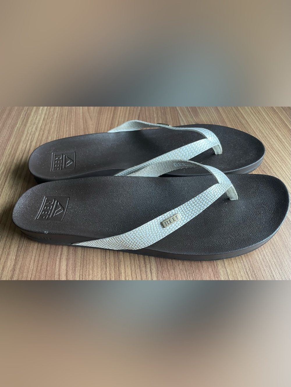 Reef Cushion Court Vegan Flip Flops Size 11